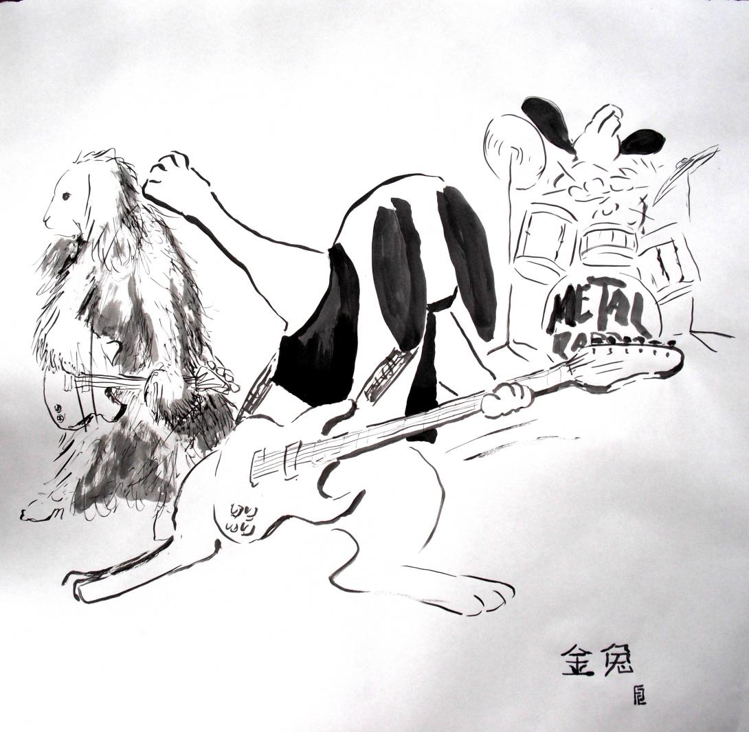 heavy metal rabbit band